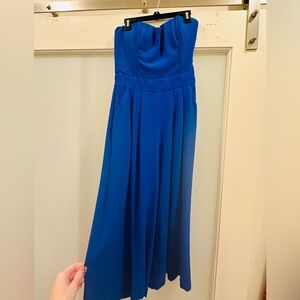 GB Blue Strapless Jumper